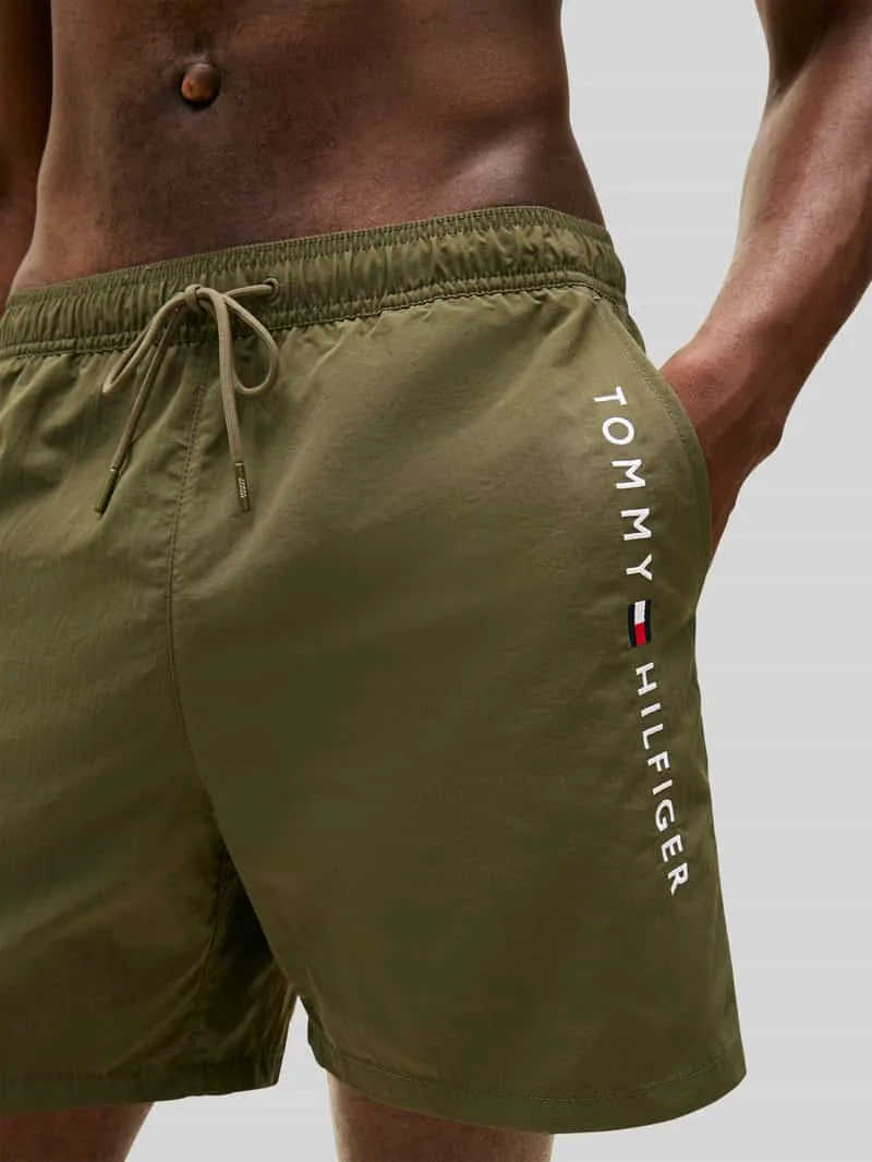 Tommy Hilfiger zwemshorts olijfgroen, foto 5