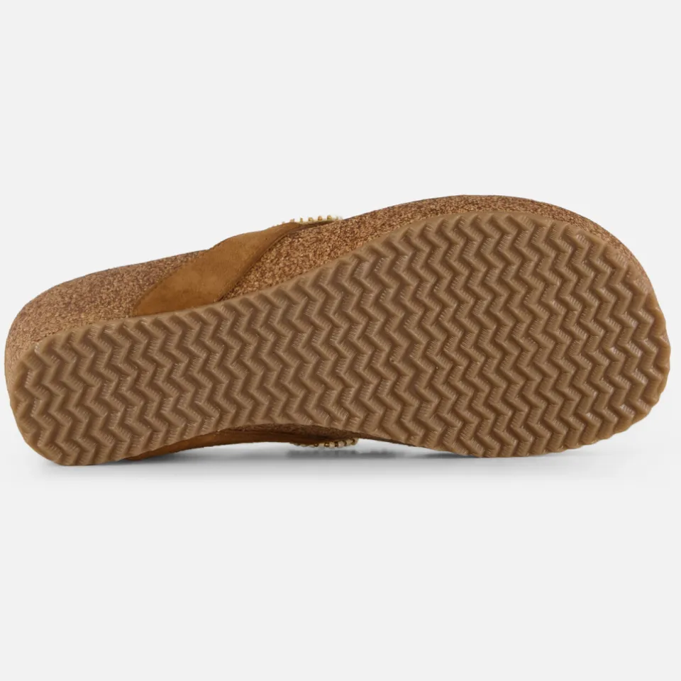 Lazamani Slippers beige Suede, foto 8