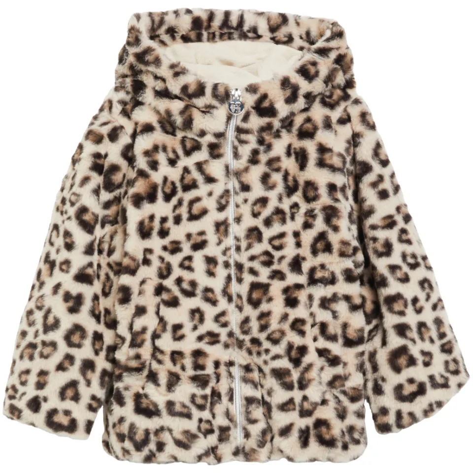 S.Oliver imitatiebont winterjas panterprint beige, foto 2