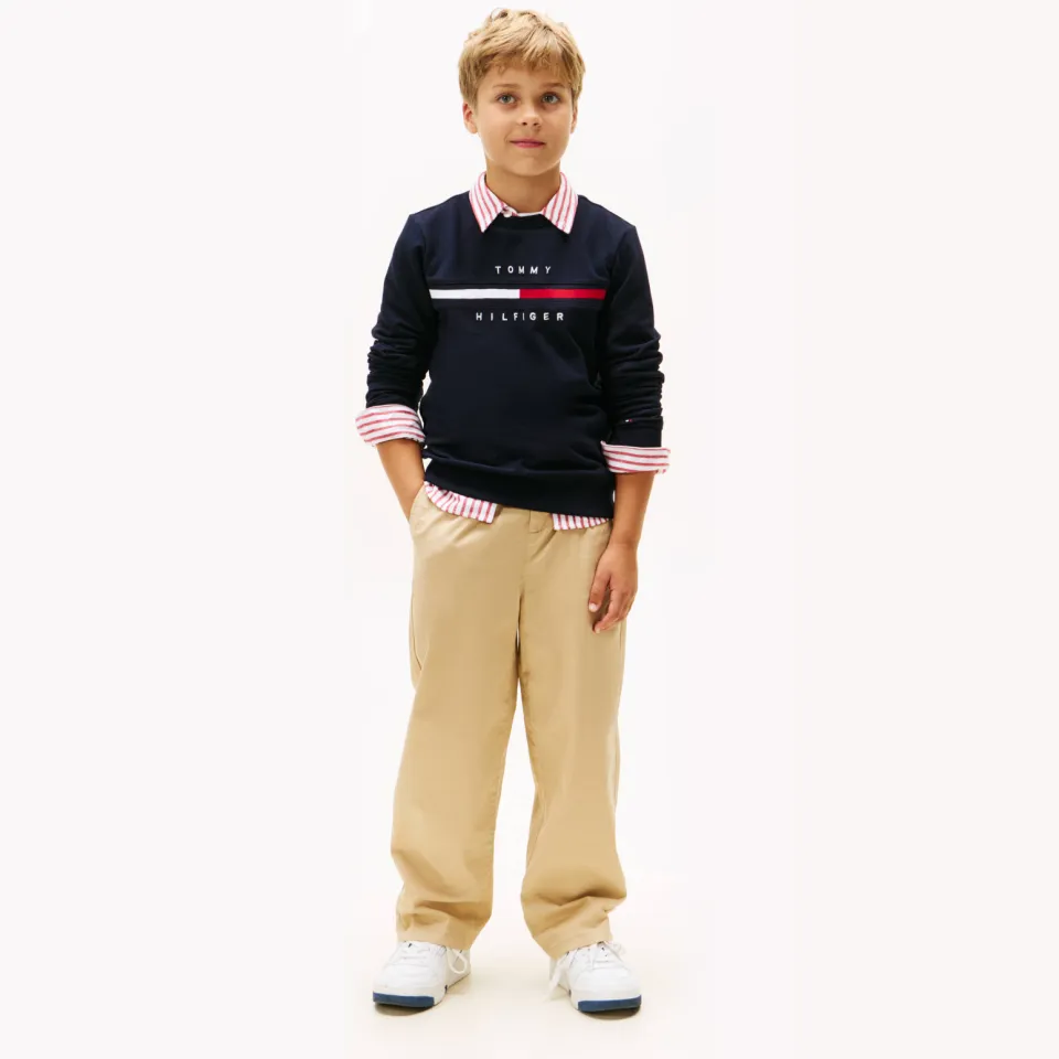 Tommy Hilfiger casual broek beige