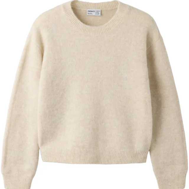 NAME IT KIDS gebreide trui - beige, foto 2
