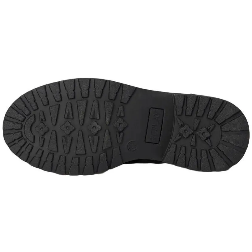Replay Denver 4 enkelboots met profielzool en logo - zwart, foto 4