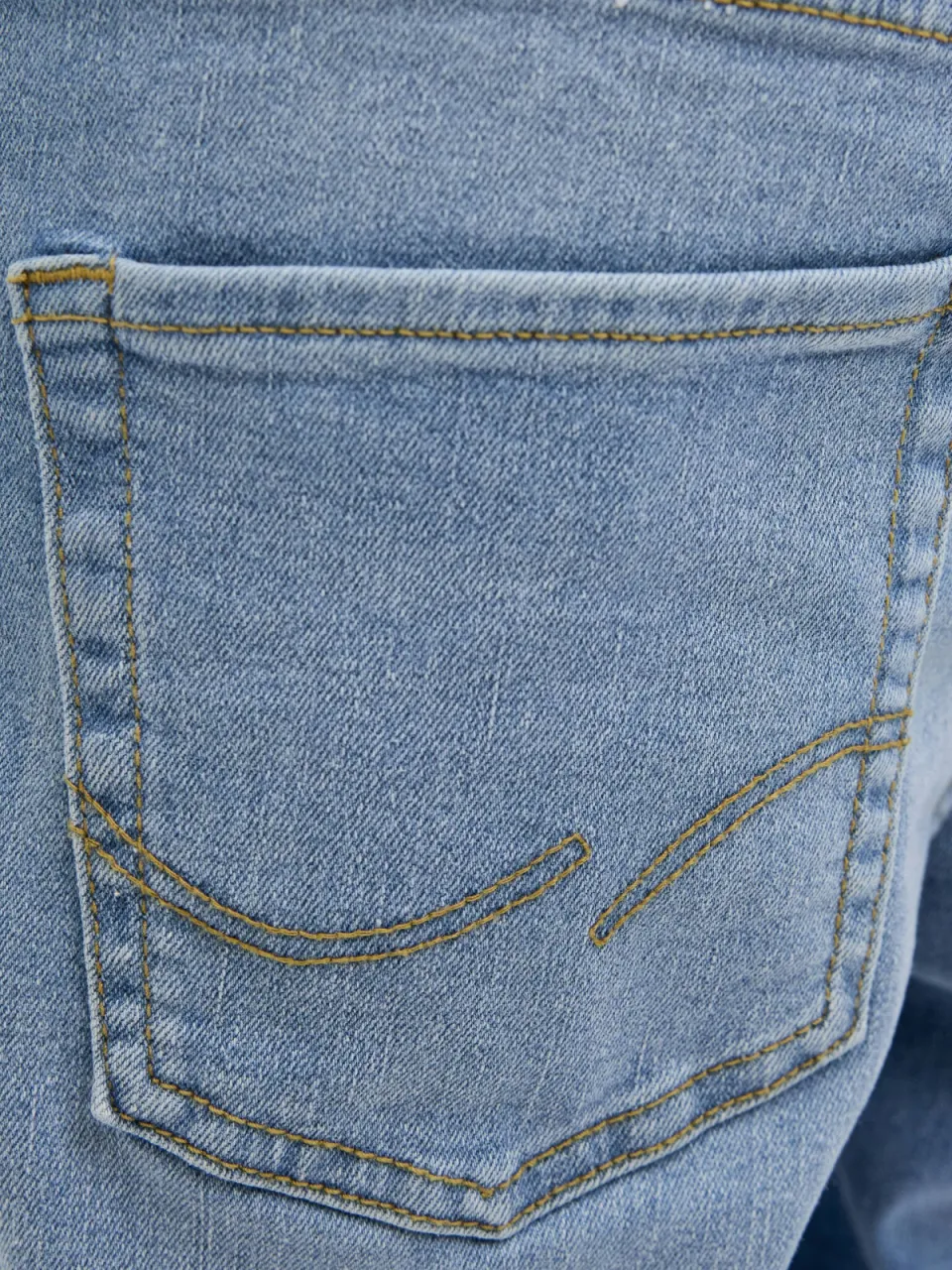 Jack & Jones jeansshort middenblauw blue denim, foto 8