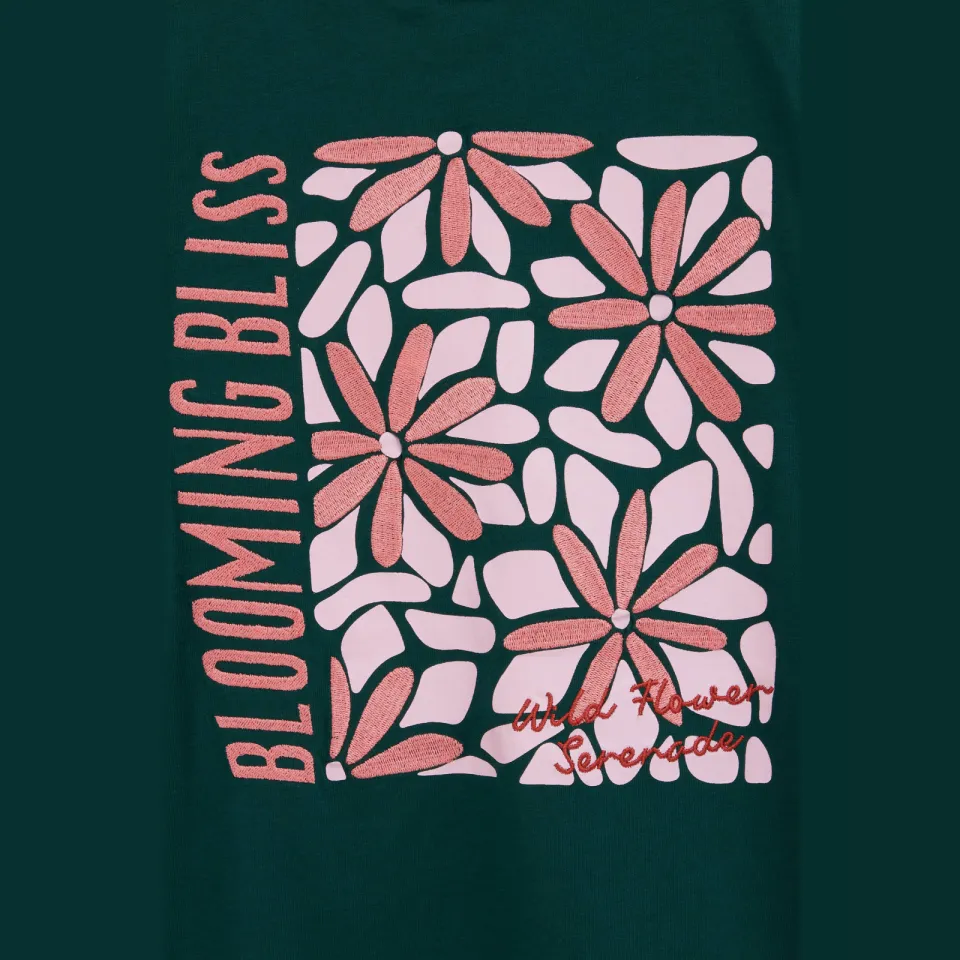 WE Fashion T-shirt met backprint donkergroen, foto 8