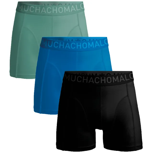 Muchachomalo Heren 3-pack Boxershorts Microfiber Veelkleurig