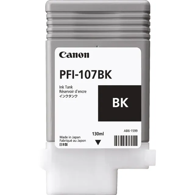 Canon PFI-107BK Zwart