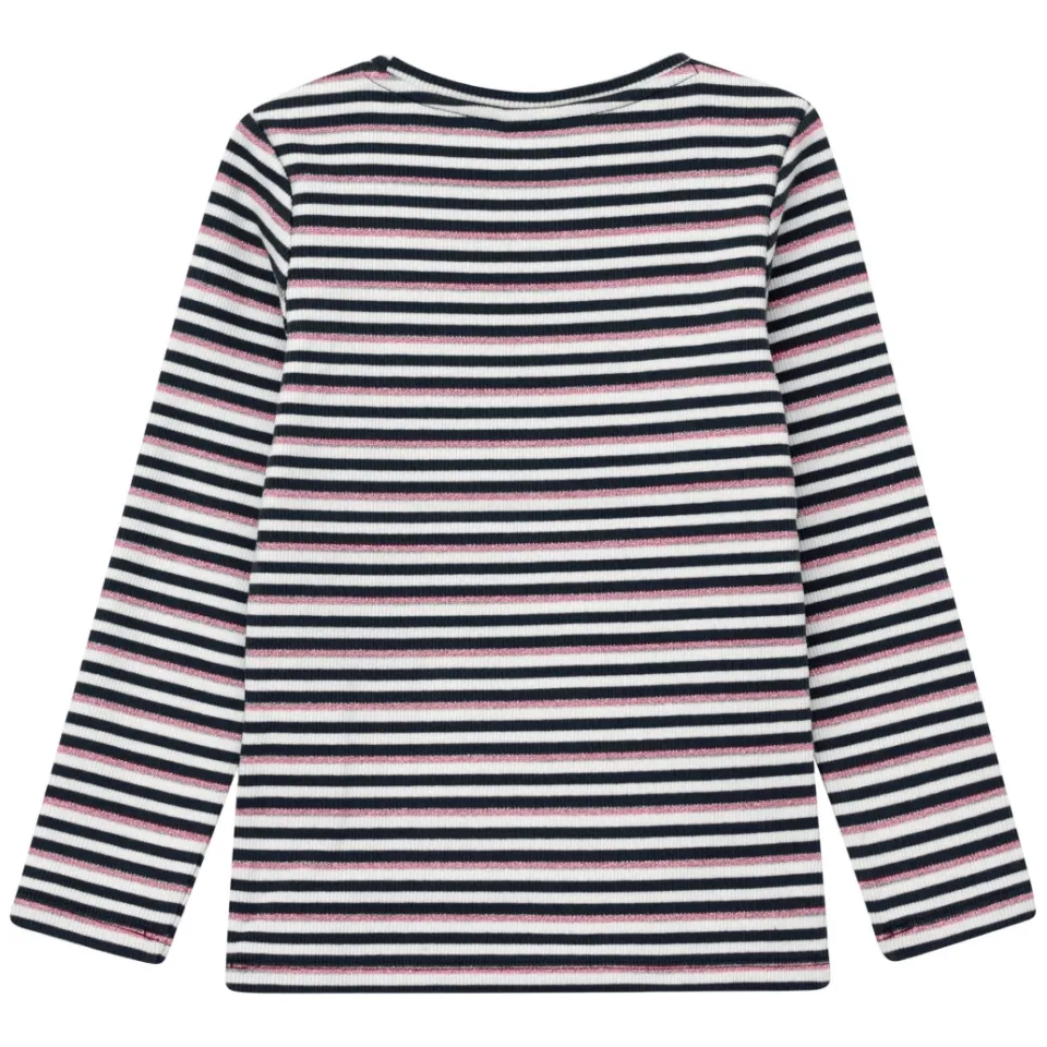 S.Oliver gestreepte longsleeve donkerblauw, foto 5