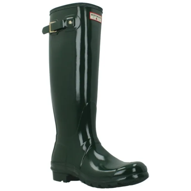 Hunter Boots Women's Original Tall 170 Years Anniversary Boot - Rubberlaarzen, groen, foto 2