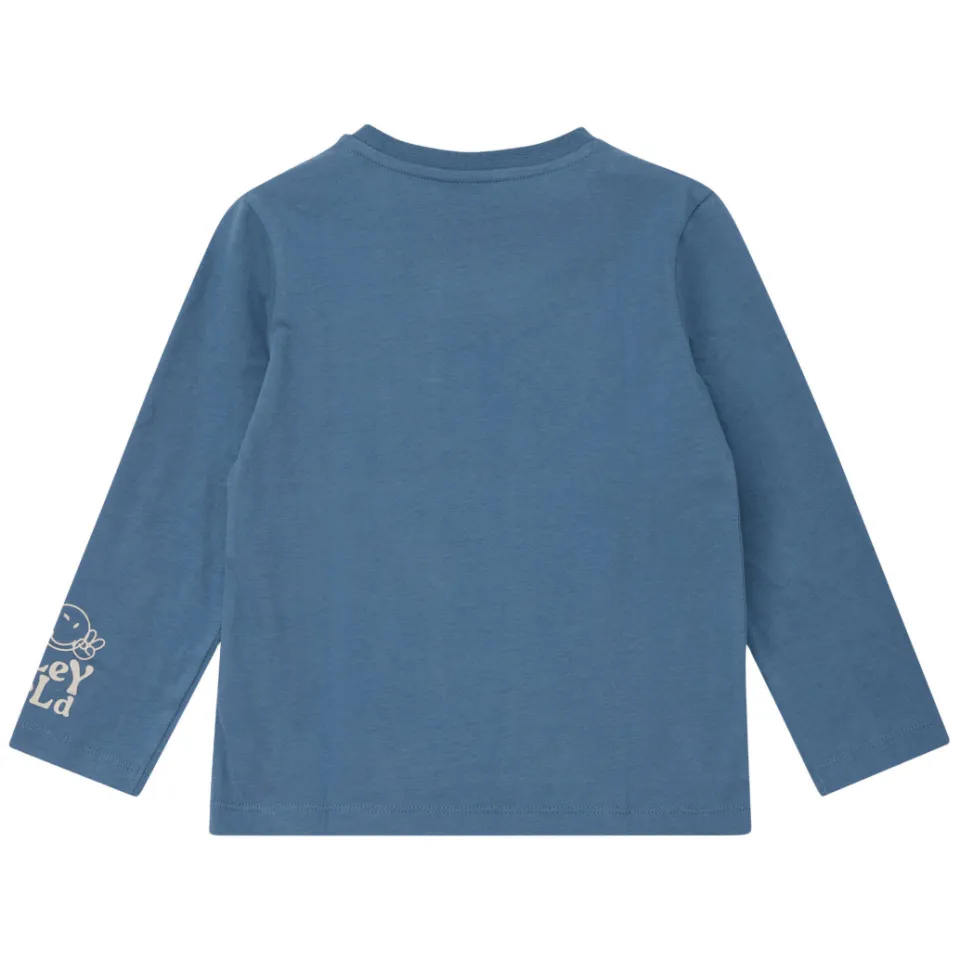 s.Oliver longsleeve met print blauw, foto 3