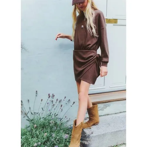 Mango Kids western leren laarzen met borduursels - cognac, foto 7