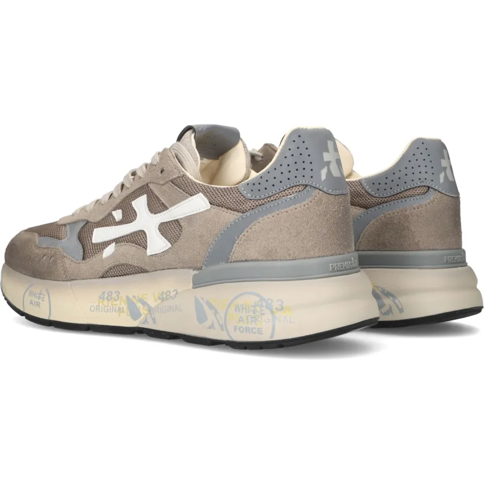 Premiata Mick lage sneakers beige, foto 3