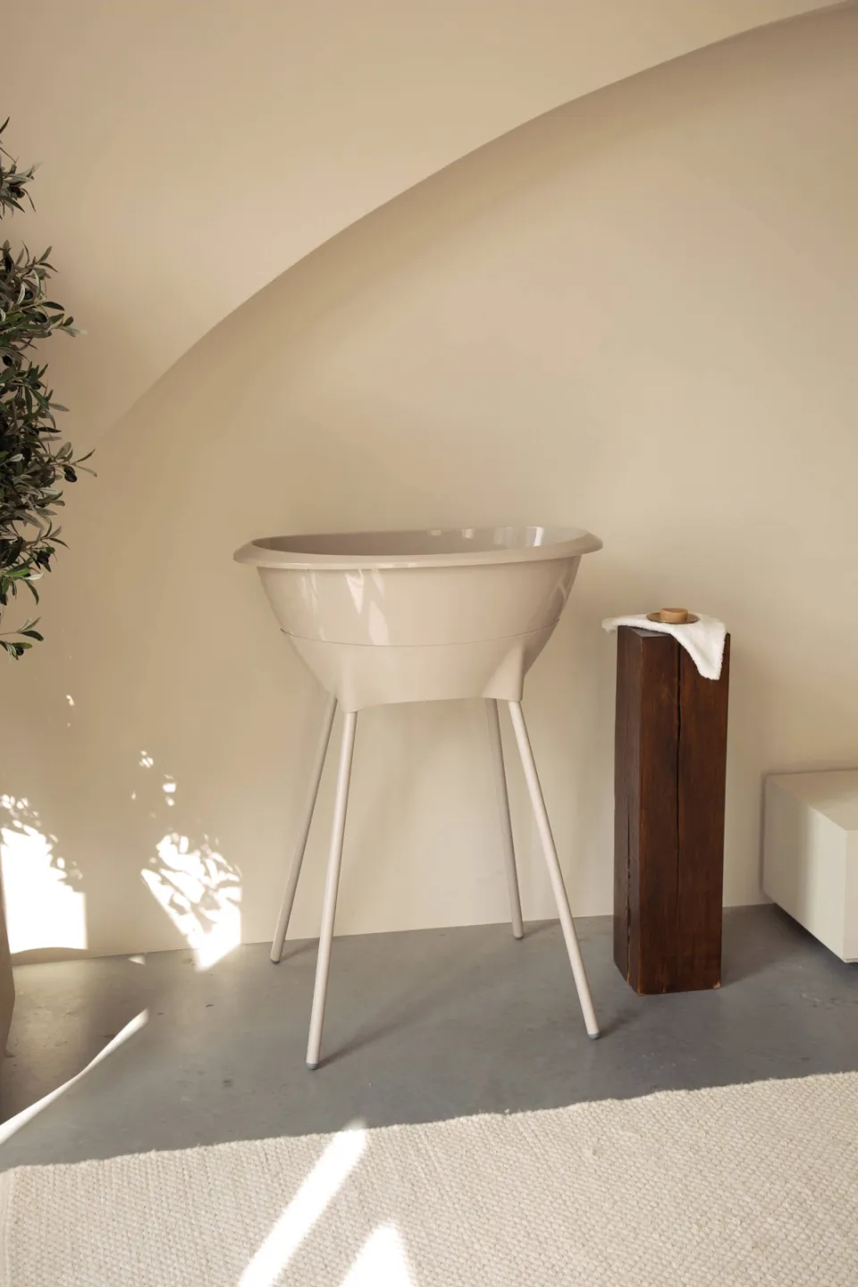badstandaard LUMA Almond, foto 2