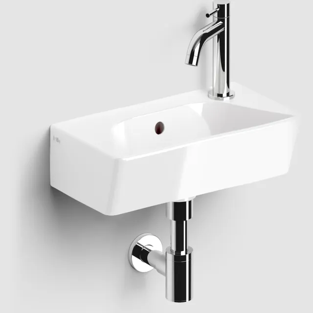 Clou Fonteinset Clou InBe Set 6 Incl. Toebehoren 11x40.5 Cm Glanzend Wit