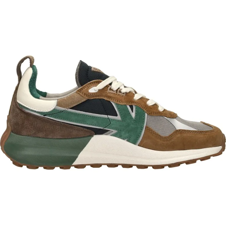 Kaotiko Vancouver Earth lage sneakers zwart Taupe