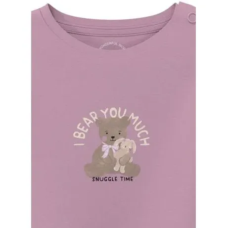 s.Oliver t-shirt met borduursels roze, foto 3