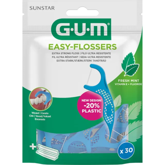 GUM Easy Flossers flossdraad, foto 2