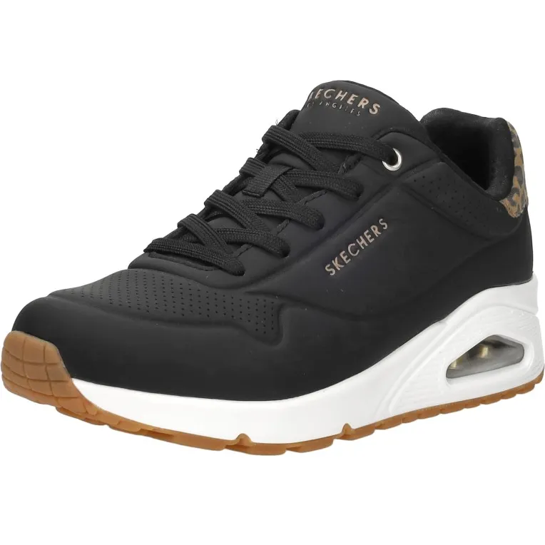 Skechers Uno Jungle Nite veterschoenen zwart, foto 4
