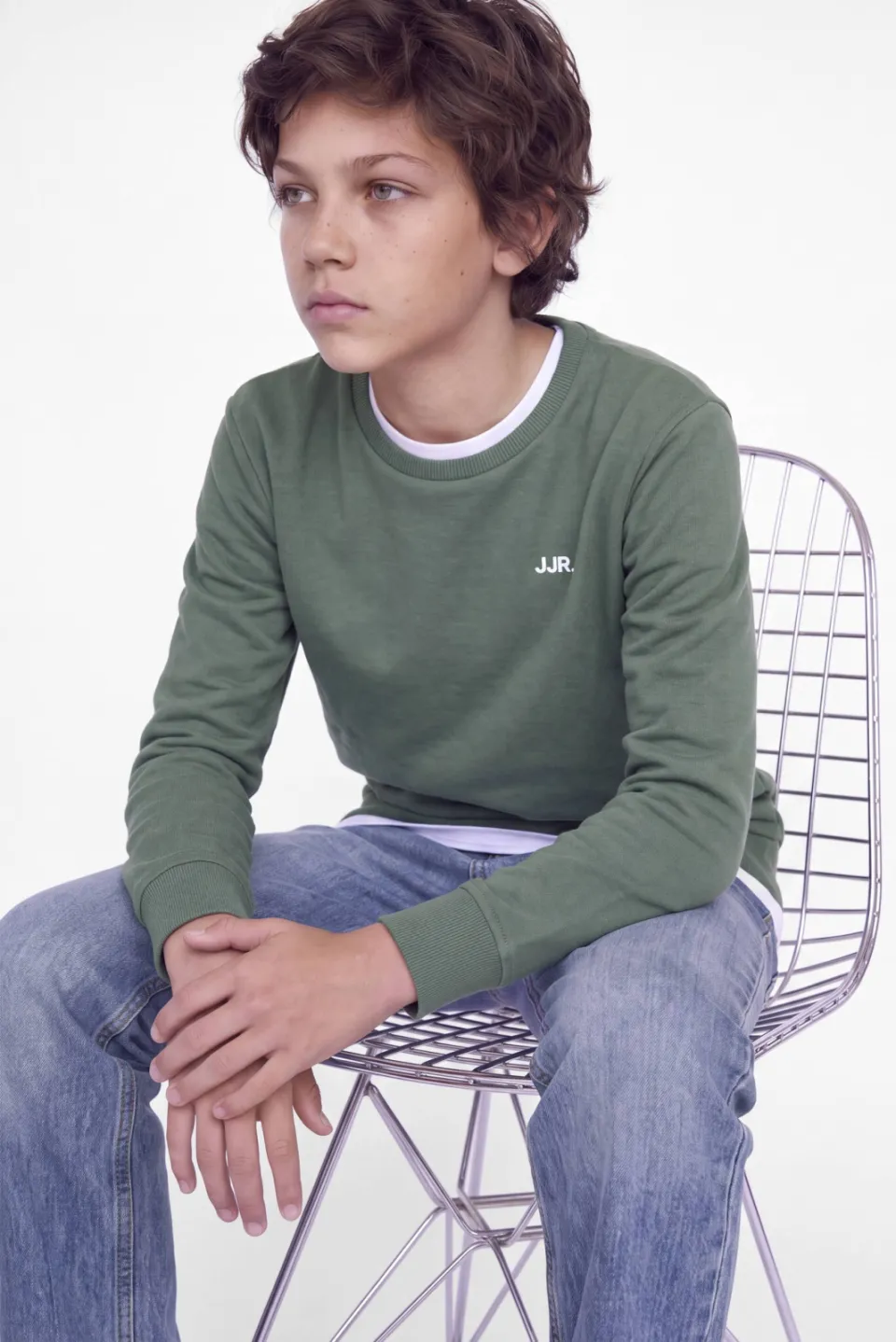 JJ Rebel JUNIOR sweater - groen, foto 6