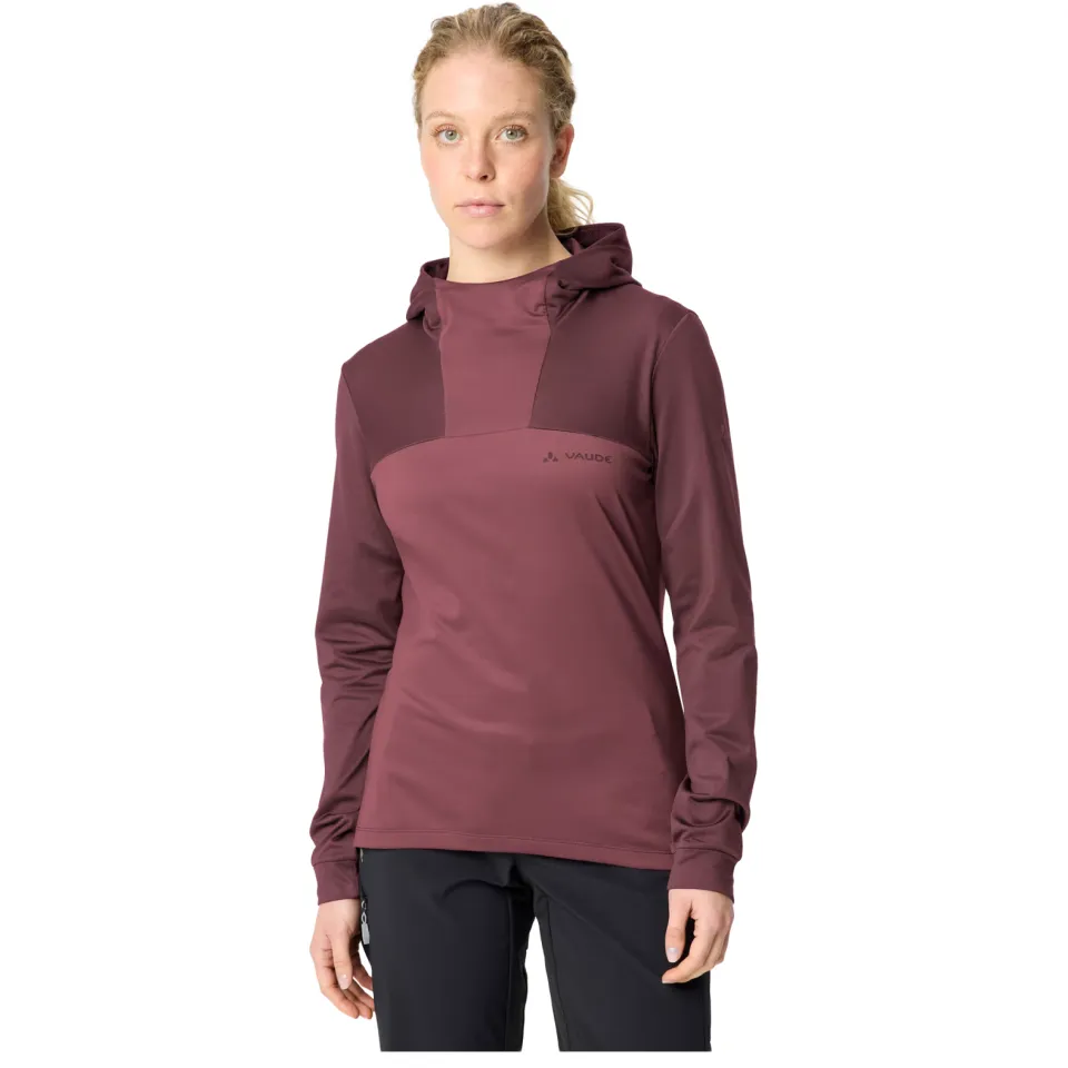 Vaude Qimsa Hoody fietsshirt paars Purper