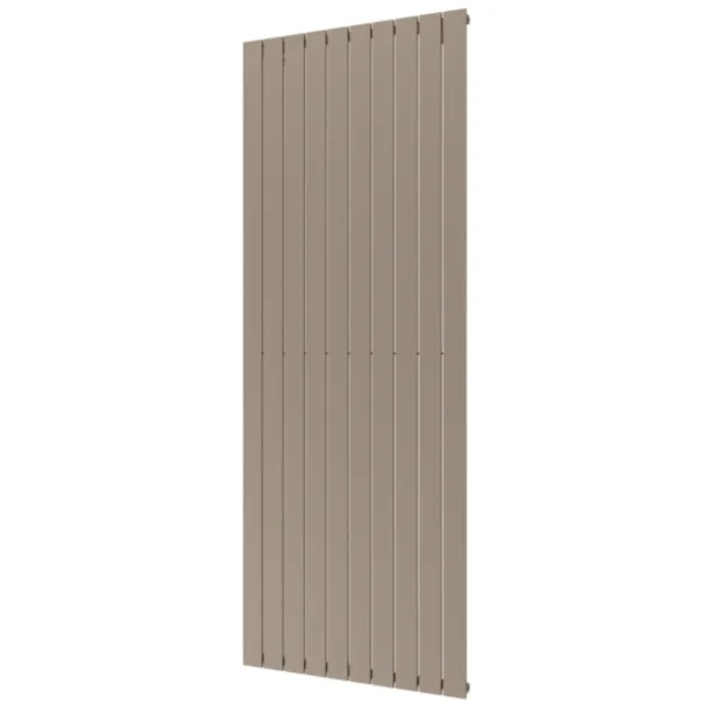 Plieger Designradiator Plieger Cavallino Retto Enkel 1666 Watt Middenaansluiting 200x75,4 cm Zandsteen