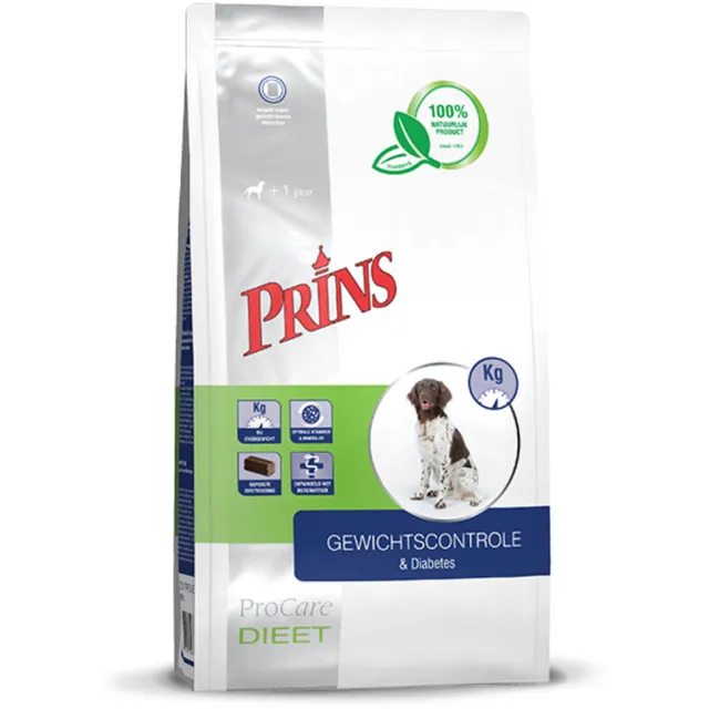 Prins ProCare Weight Reduction & Diabetic hondenvoer