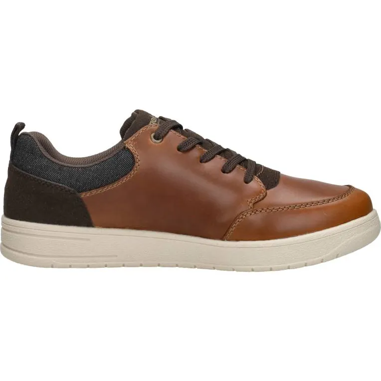 Rieker veterschoenen cognac