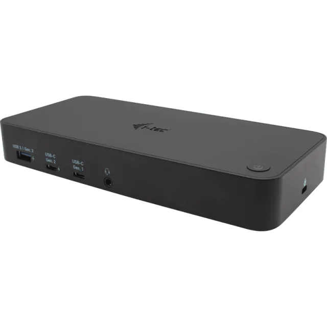 i-tec USB-C Triple 4K dockingstation 100W zwart