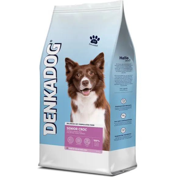 Denkadog Senior Croc hondenvoer