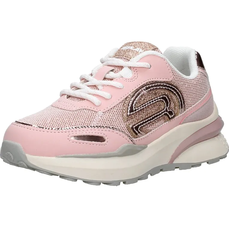 Replay Athena JR lage sneakers roze, foto 3