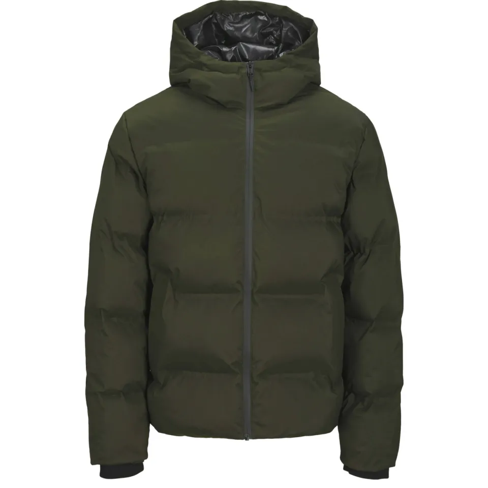 Jack & Jones gewatteerde jas donkergroen, foto 2