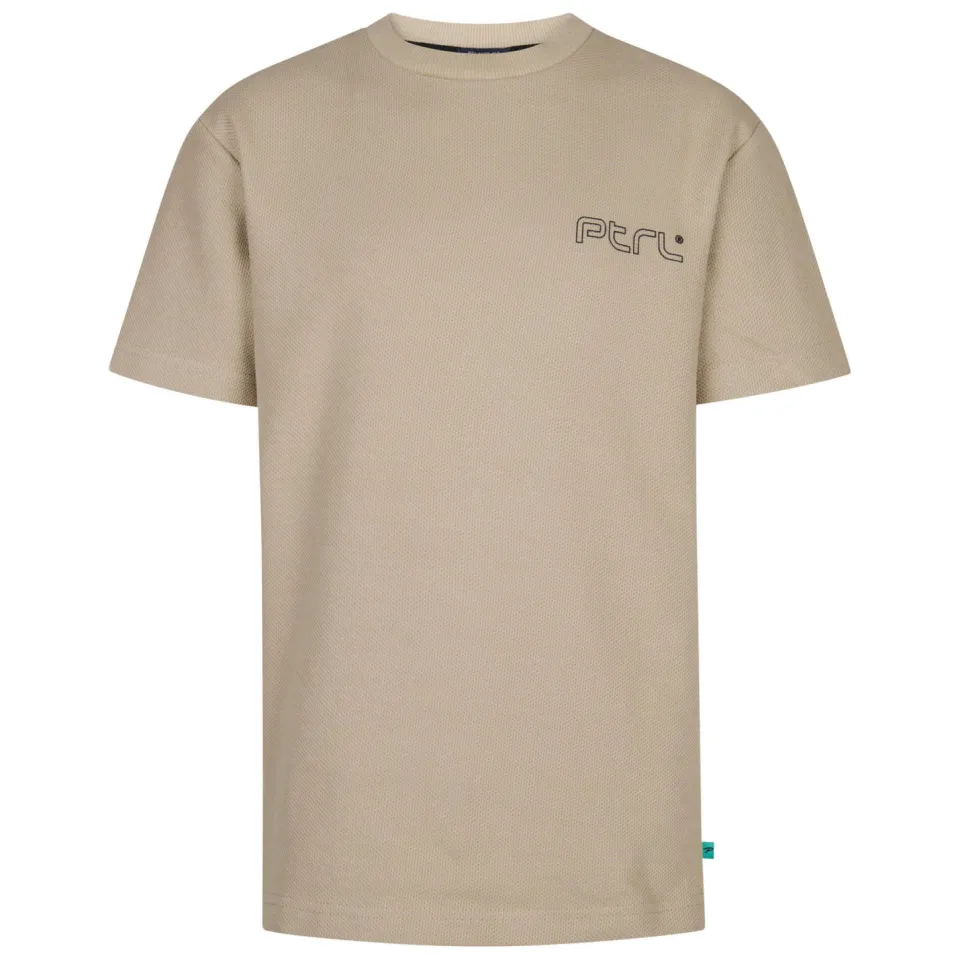 Petrol Industries T-shirt met backprint beige, foto 2