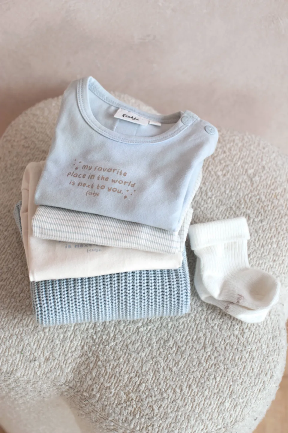 Feetje longsleeve The Magic is in You ecru, foto 6