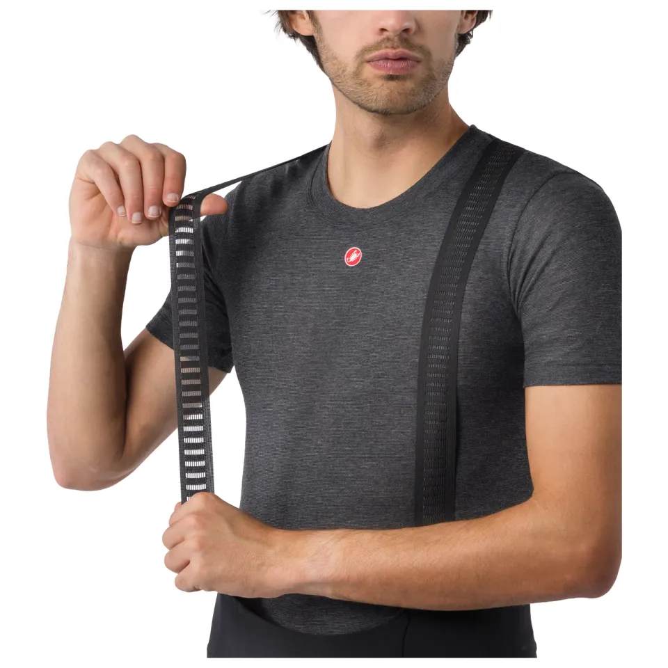 Castelli Espresso Thermal fietsbroek met bretels zwart, foto 6