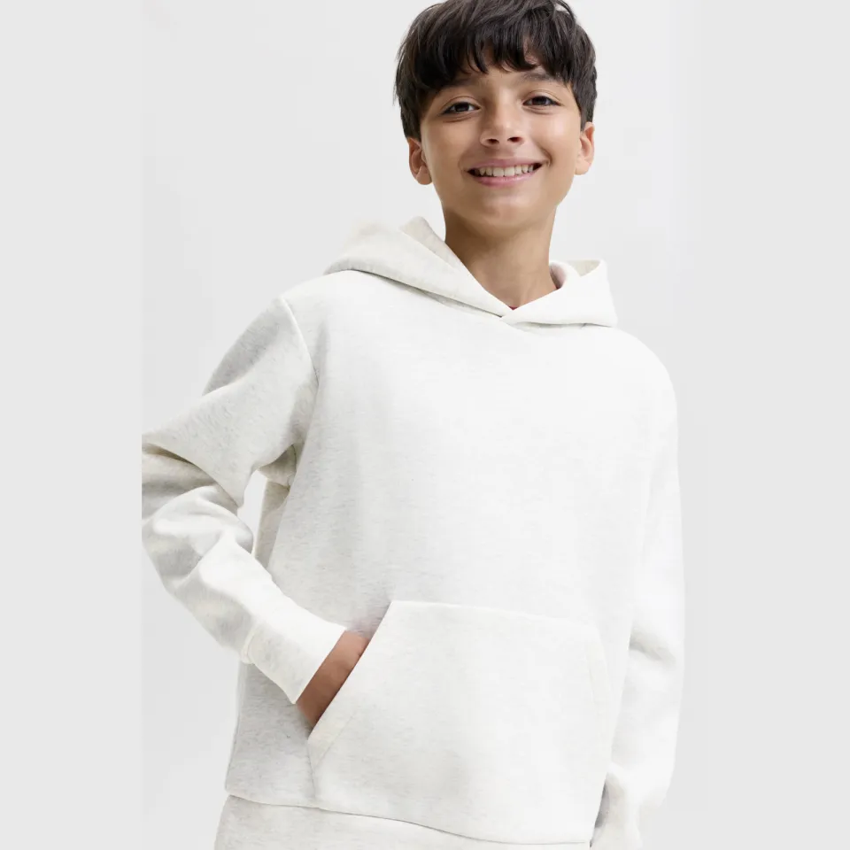 Jack & Jones JUNIOR hoodie - wit, foto 4