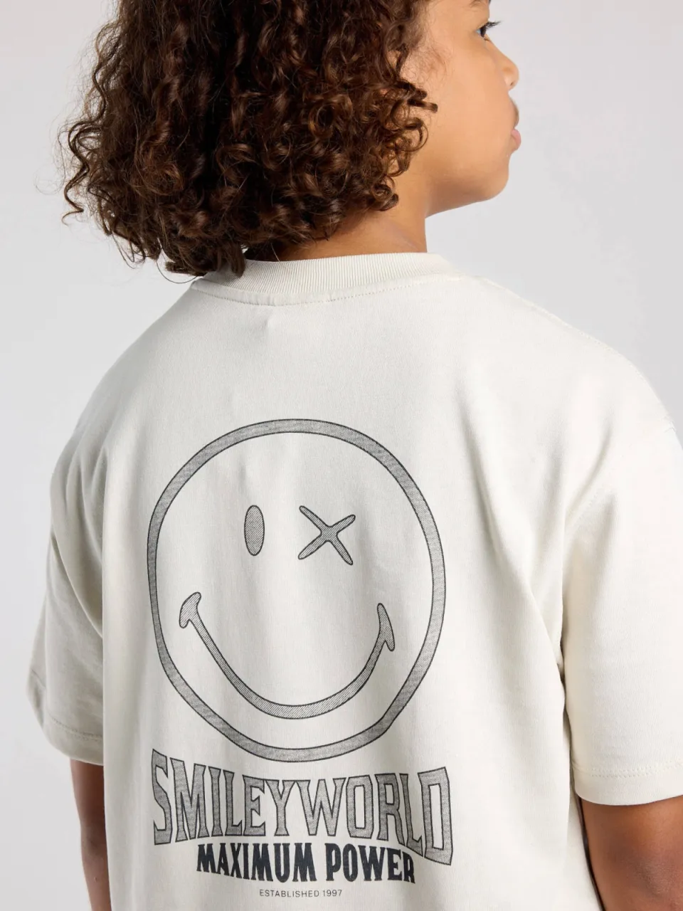 America Today Everon Jr t-shirt met backprint wit, foto 7