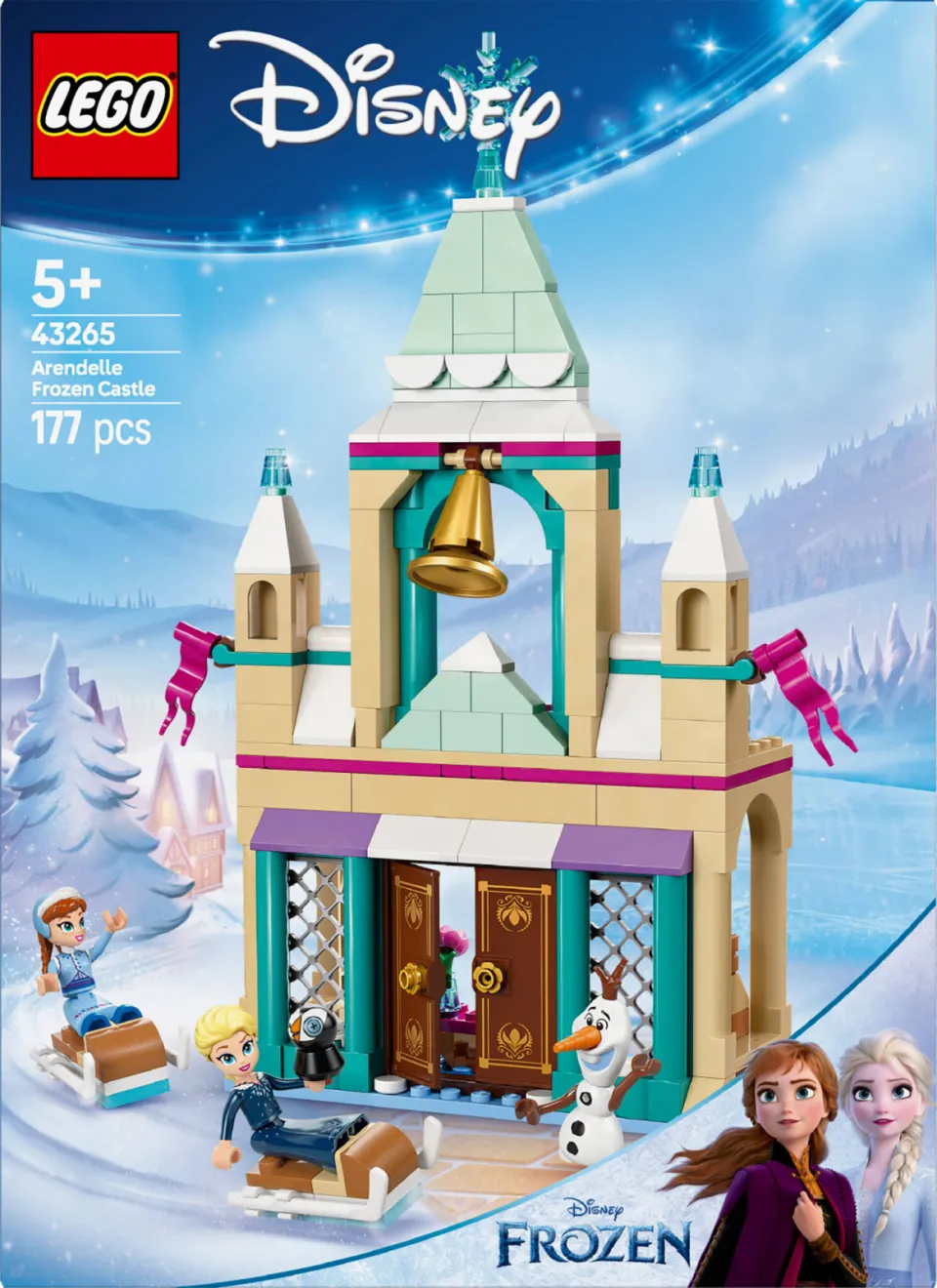 Lego Disney Princess Frozen kasteel van Arendelle bouwset 43265, foto 4