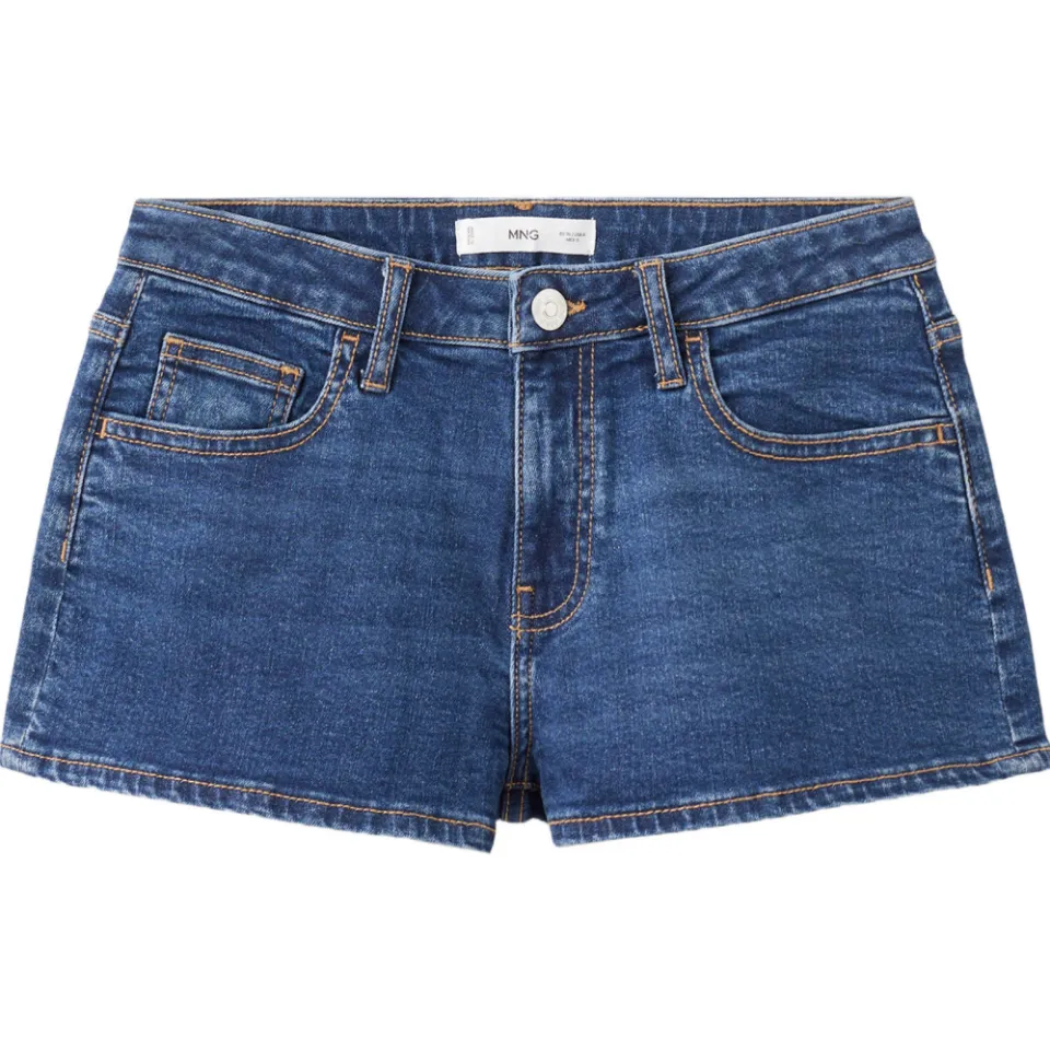 Mango TEEN jeansshort middenblauw medium blue denim, foto 2