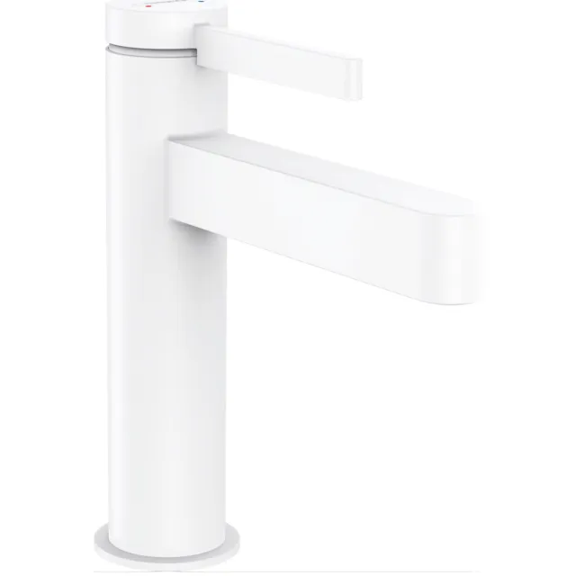 Hansgrohe Finoris wastafelmengkraan 110 eengreeps mat wit