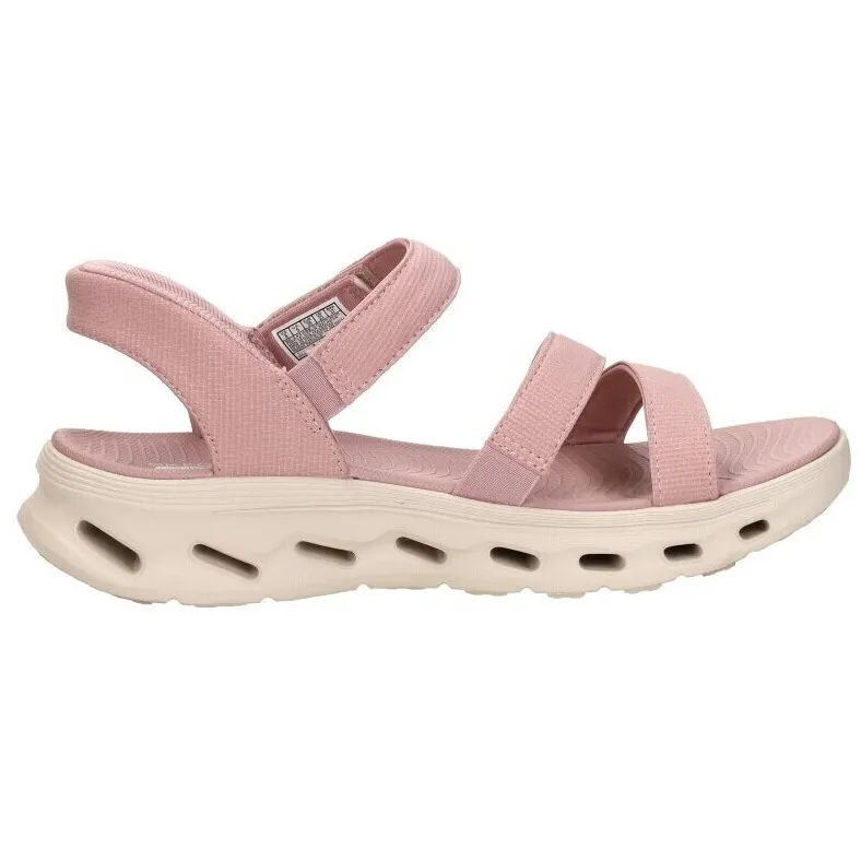 Skechers Go Walk Glide-Step sandalen roze