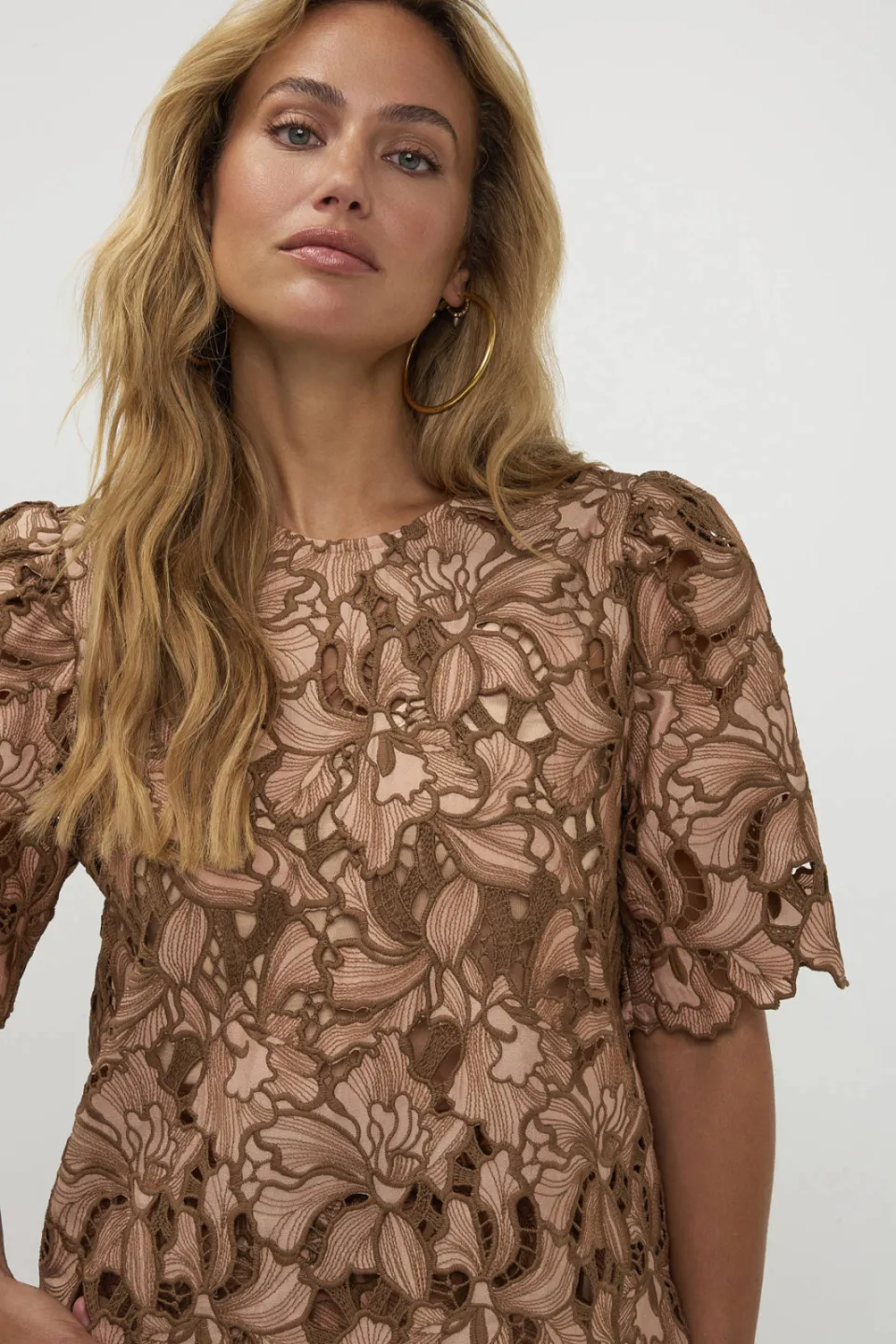 AMAYA Amsterdam Meggan top bruin, foto 3