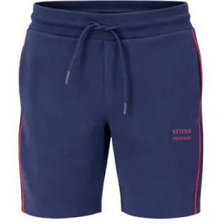 Retour Jeans Pyke sweatshort donkerblauw Donkerblauw/rood