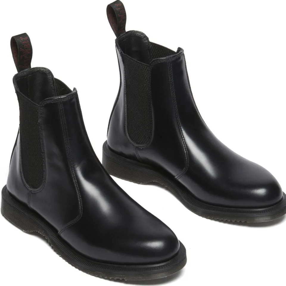 Dr. Martens Flora leren chelsea boots zwart, foto 2