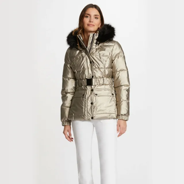 Morgan GELIAM gewatteerde winterjas goudkleurig, foto 3
