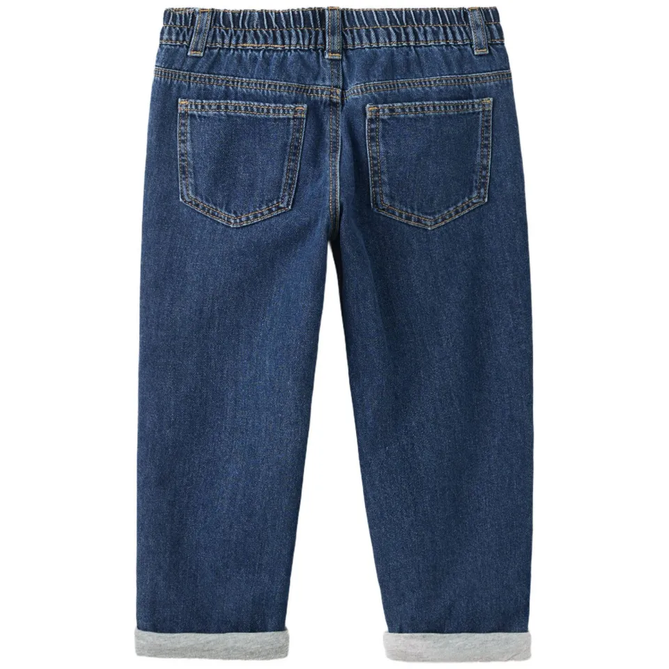 Mango Kids straight leg jeans - blauw, foto 2