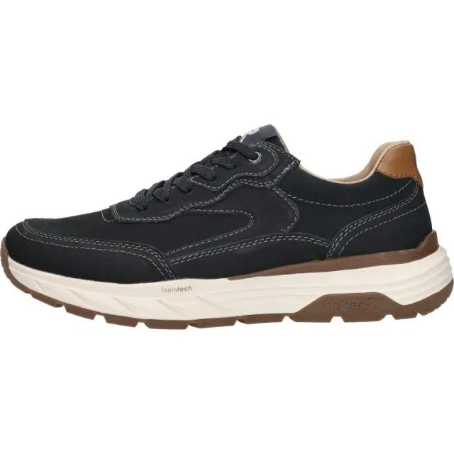 Rieker veterschoenen laag blauw, foto 2