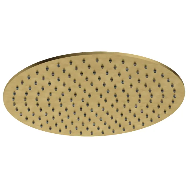 Hotbath Hoofddouche Hotbath Archie 30 CM 8mm Geborsteld Messing PVD