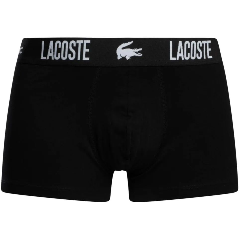 Boxers Lacoste Trunk 3-pack zwart, foto 2