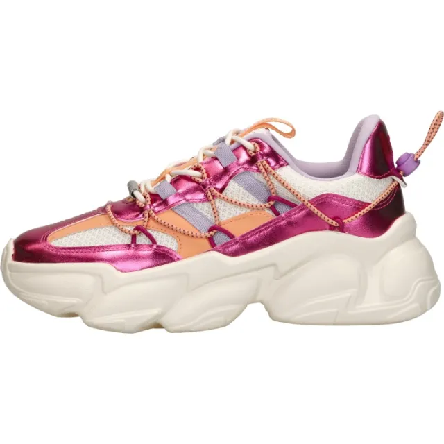 Steve Madden Spectator lage sneaker fuchsia