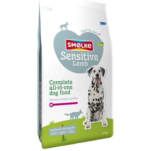 Smolke Sensitive lam hondenvoer 12 kg