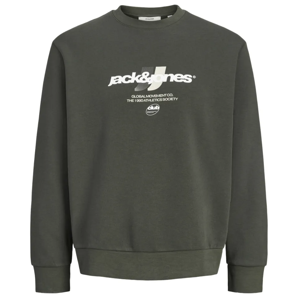 Jack & Jones JUNIOR sweater met logo - kaki, foto 2